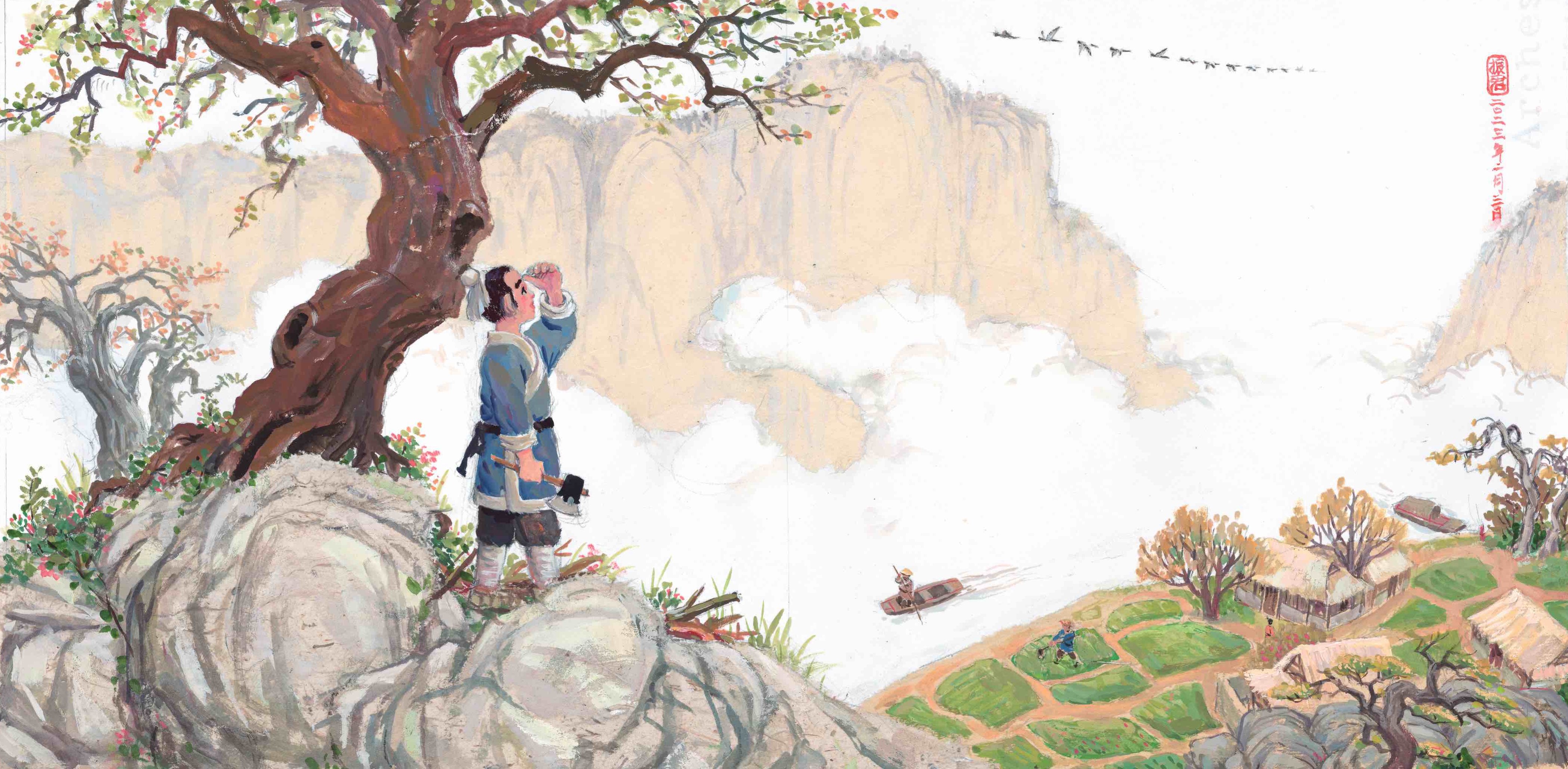 Danyi Shun Mu — selected illustration 2