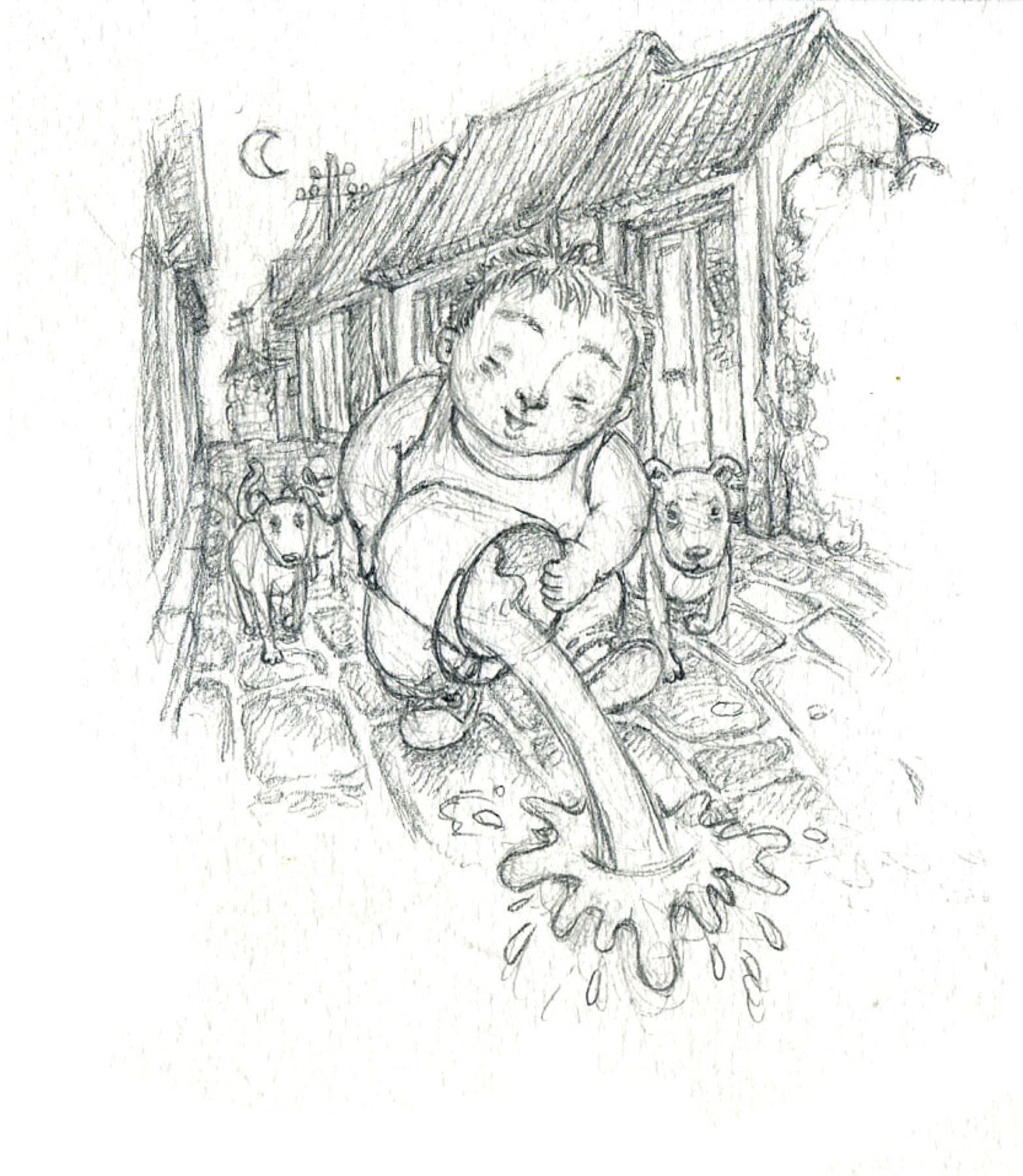 Dingding and Dangdang — selected illustration 4