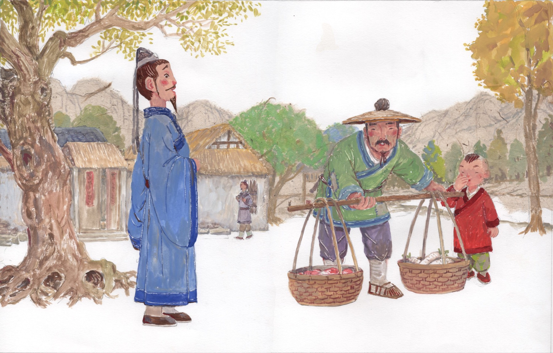 The Echo Bug in His Belly — selected illustration 1