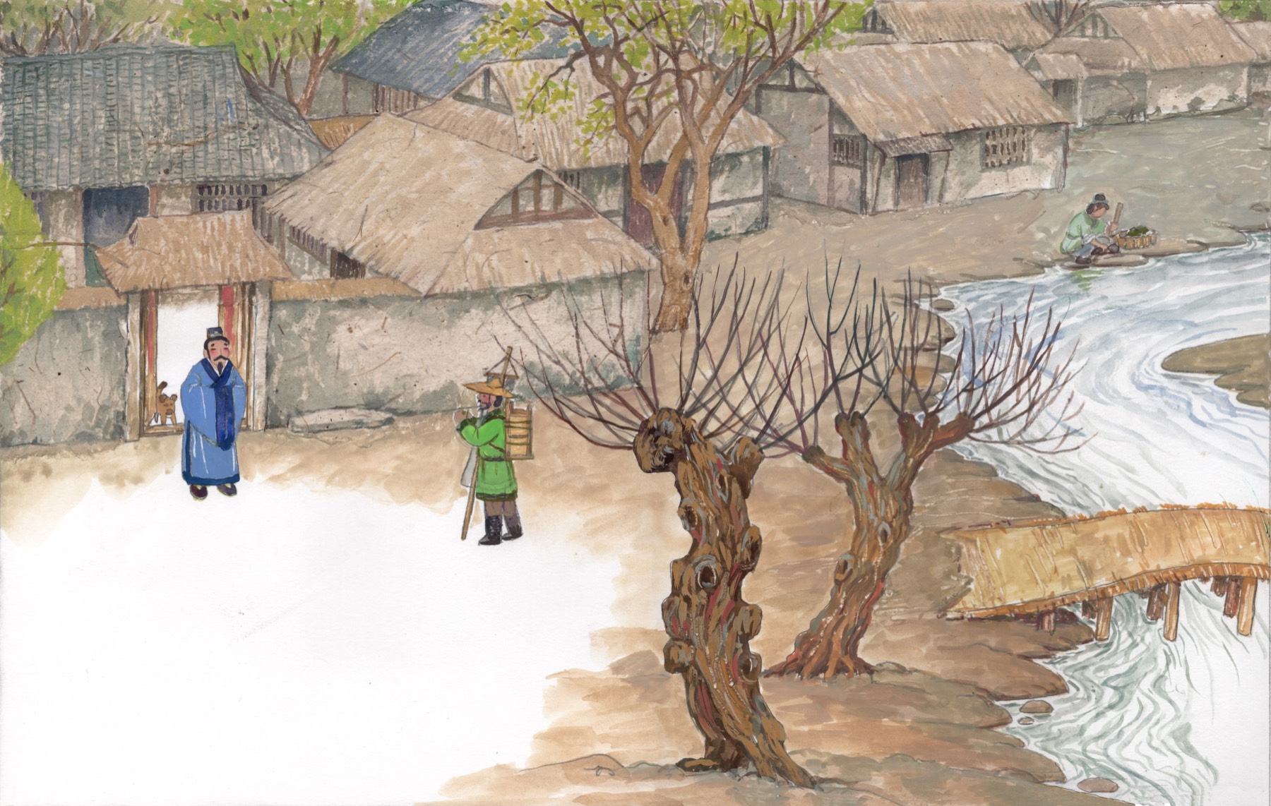 The Echo Bug in His Belly — selected illustration 9