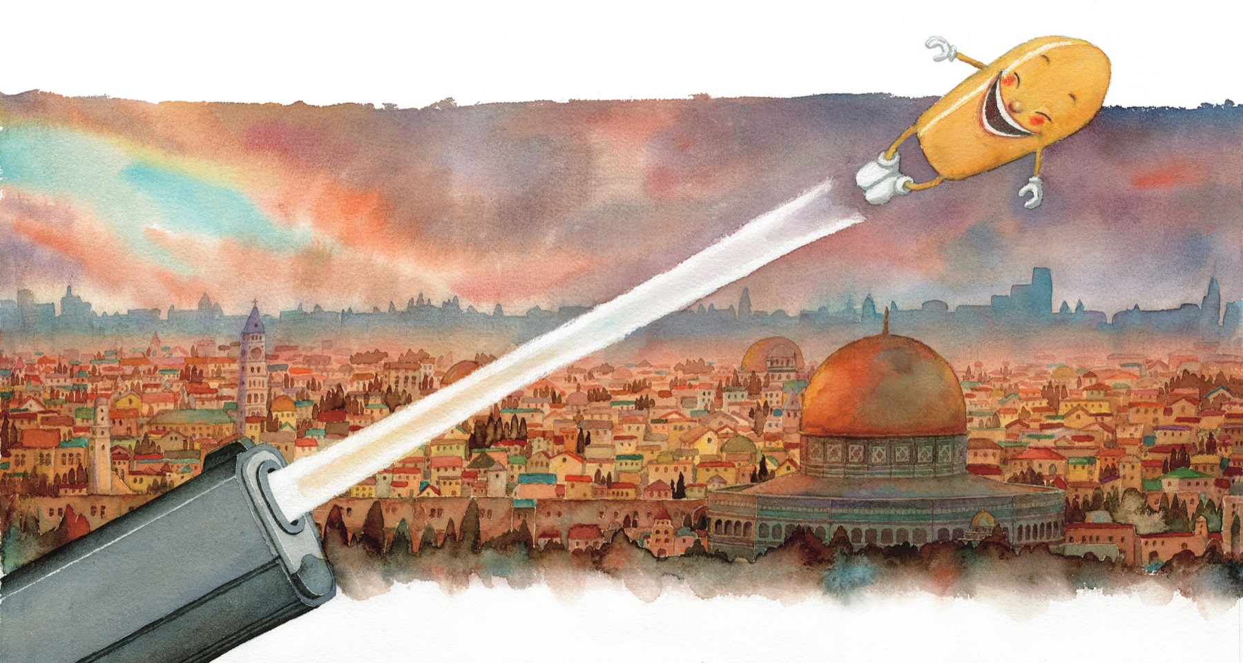 The Flight of a Bullet — selected illustration 4