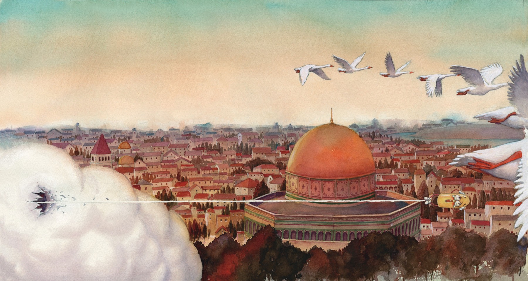 The Flight of a Bullet — selected illustration 8