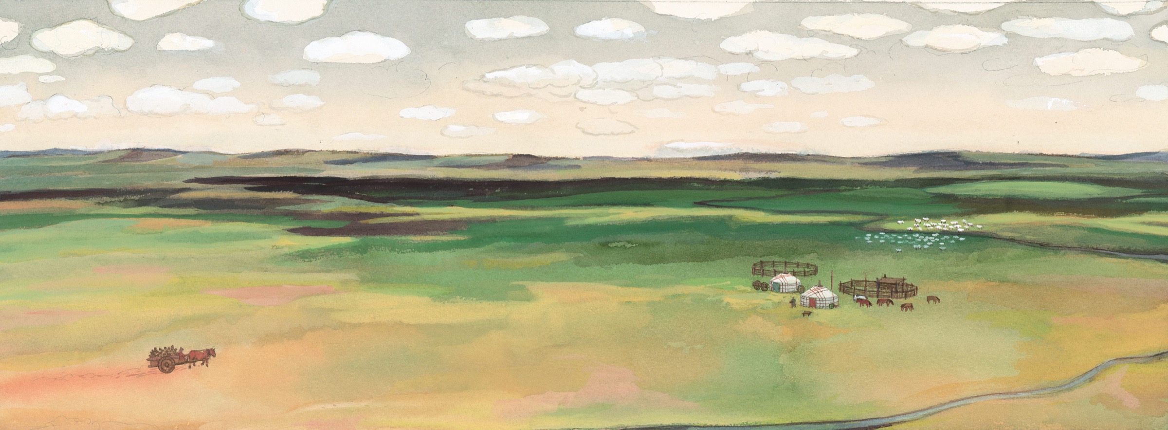The Grassland Mother: The Story of Duoguima — selected illustration 6