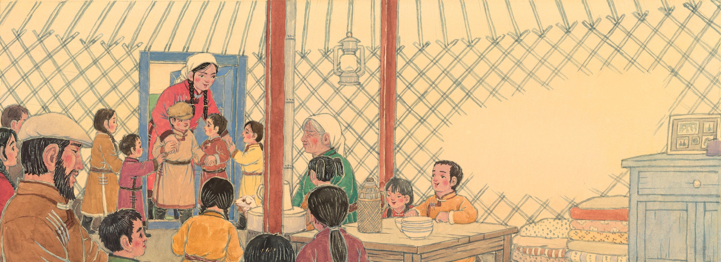 The Grassland Mother: The Story of Duoguima — selected illustration 10