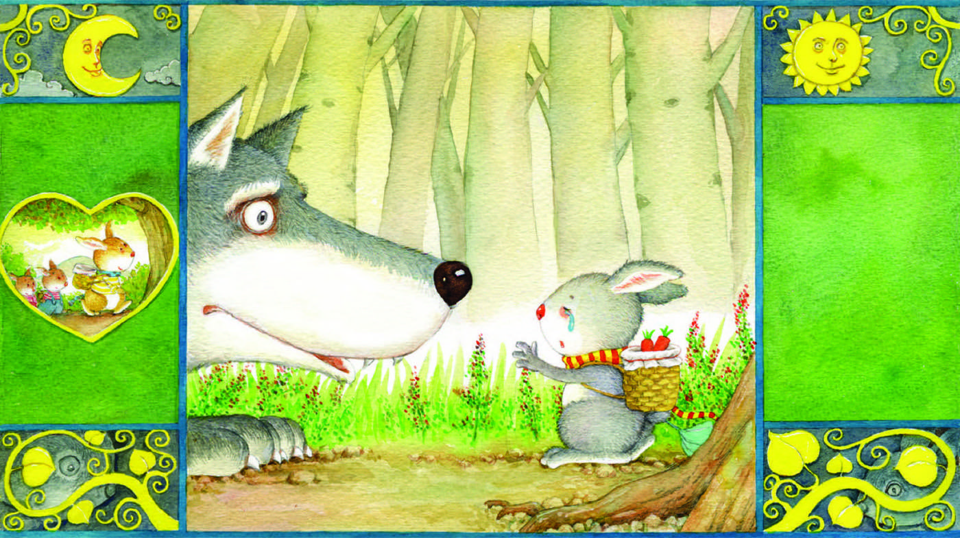 Gray Bunny’s Great Adventure — selected illustration 5