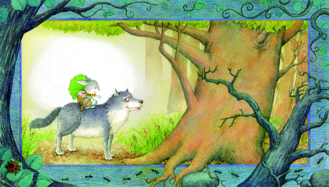 Gray Bunny’s Great Adventure — selected illustration 6