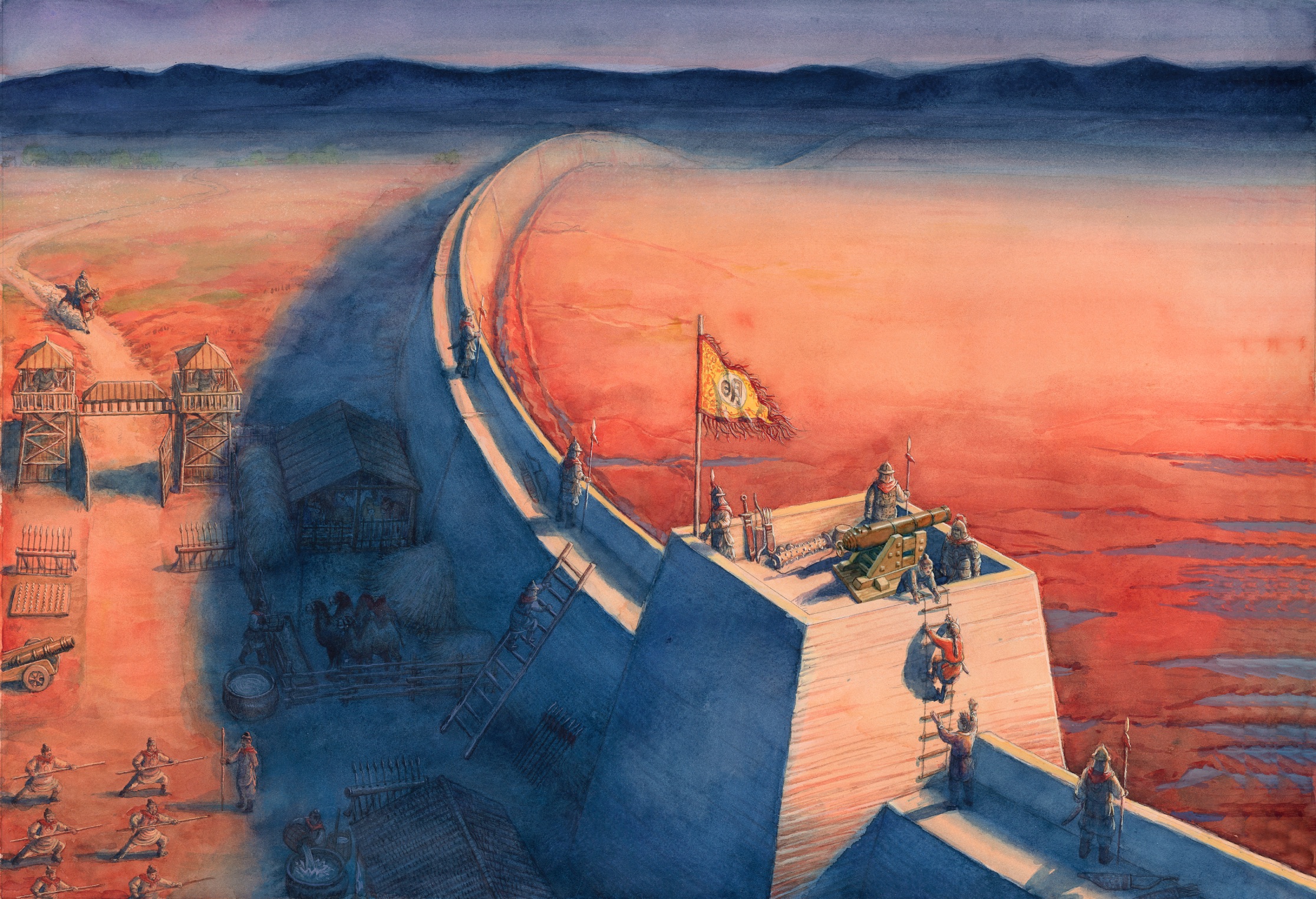 The Great Golden Dragon — selected illustration 4