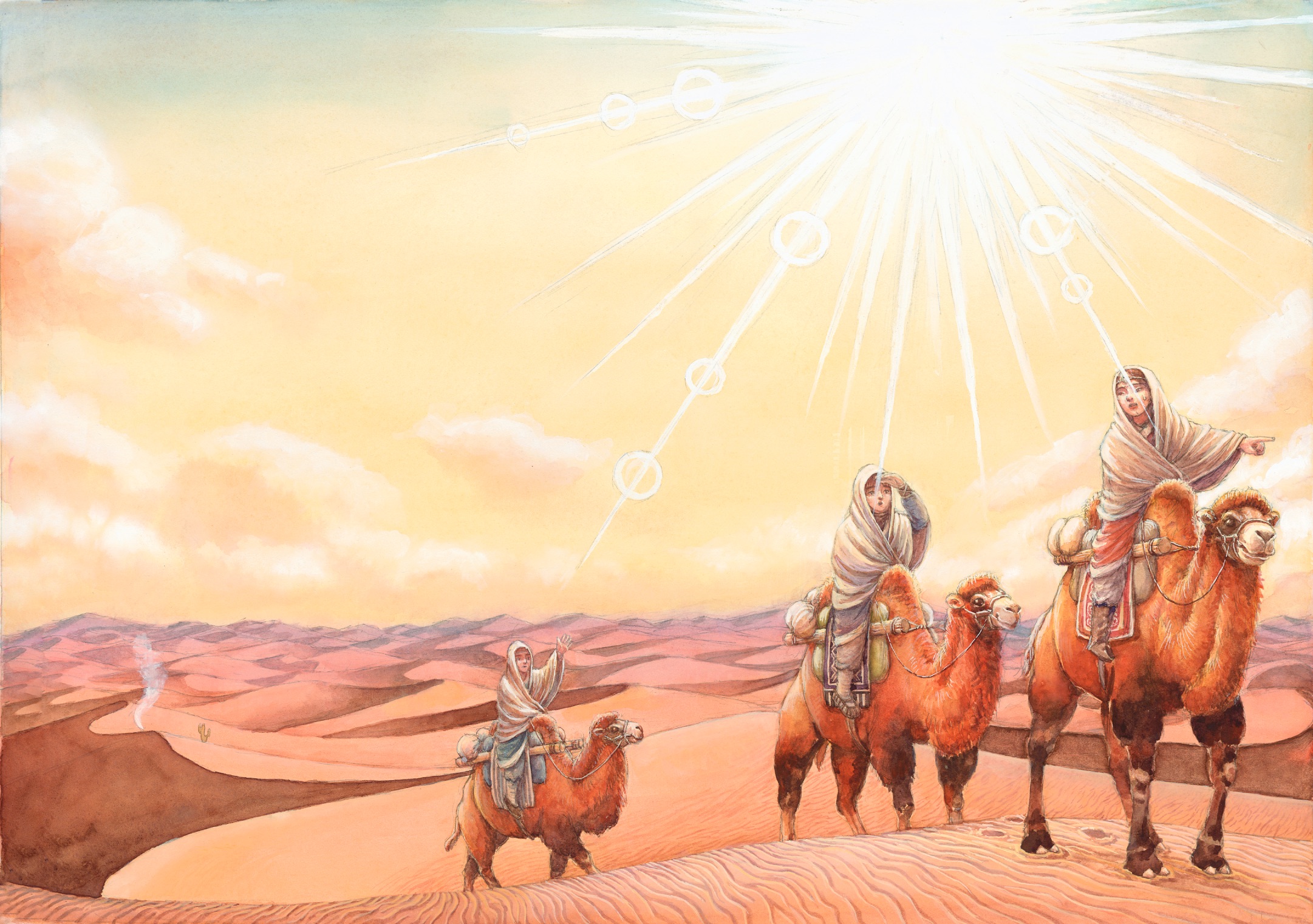 The Great Golden Dragon — selected illustration 5