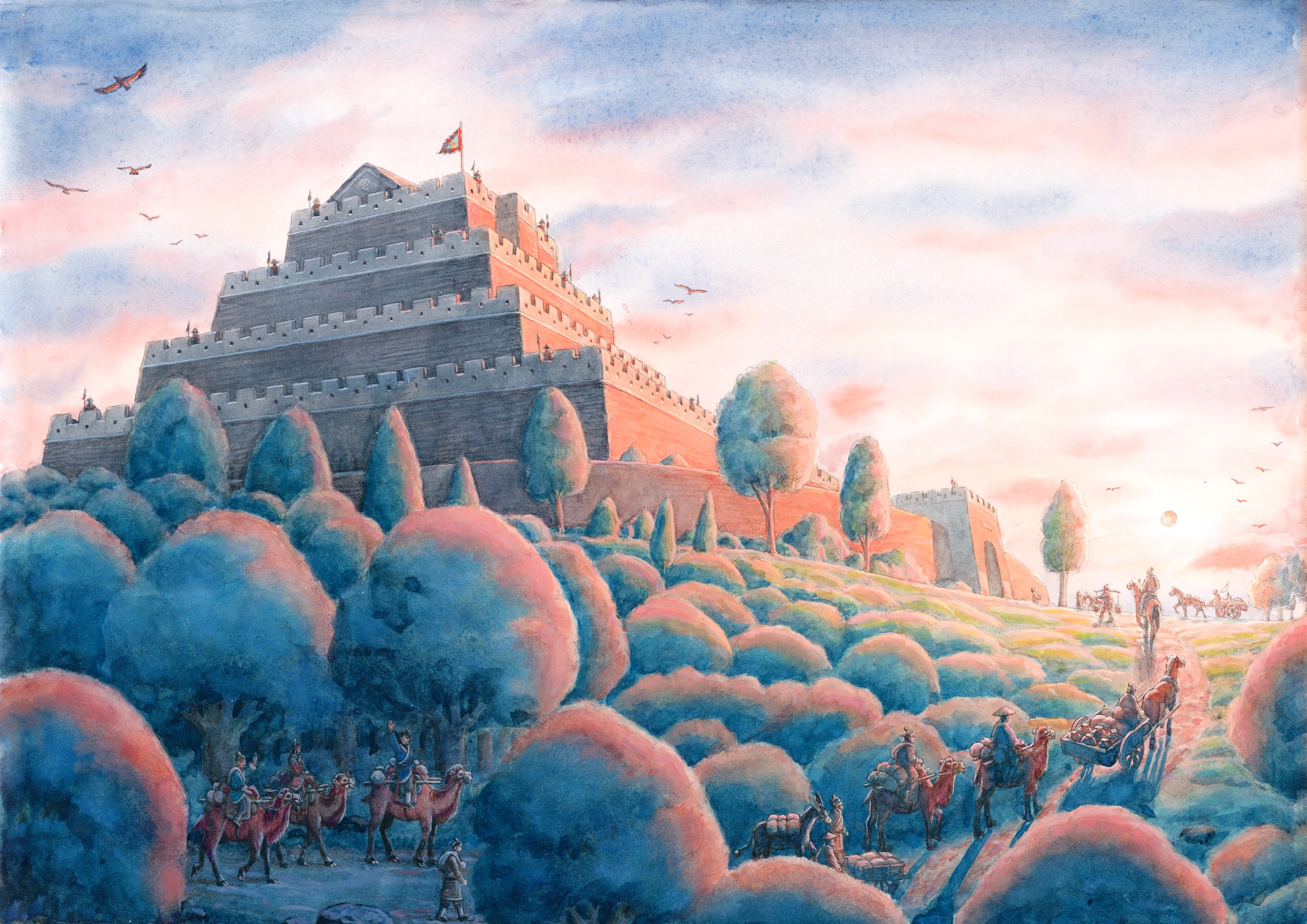 The Great Golden Dragon — selected illustration 8