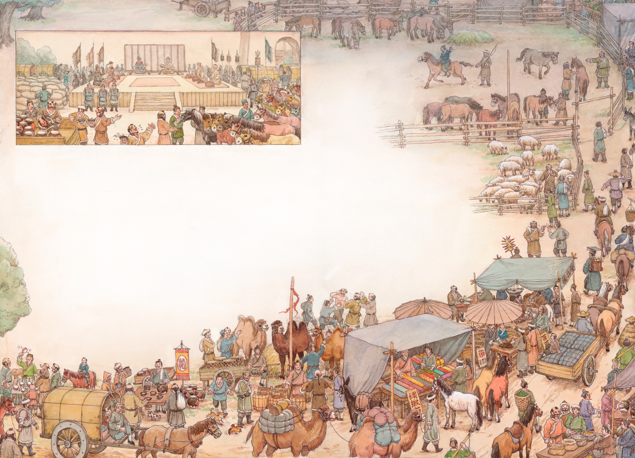 The Great Golden Dragon — selected illustration 11