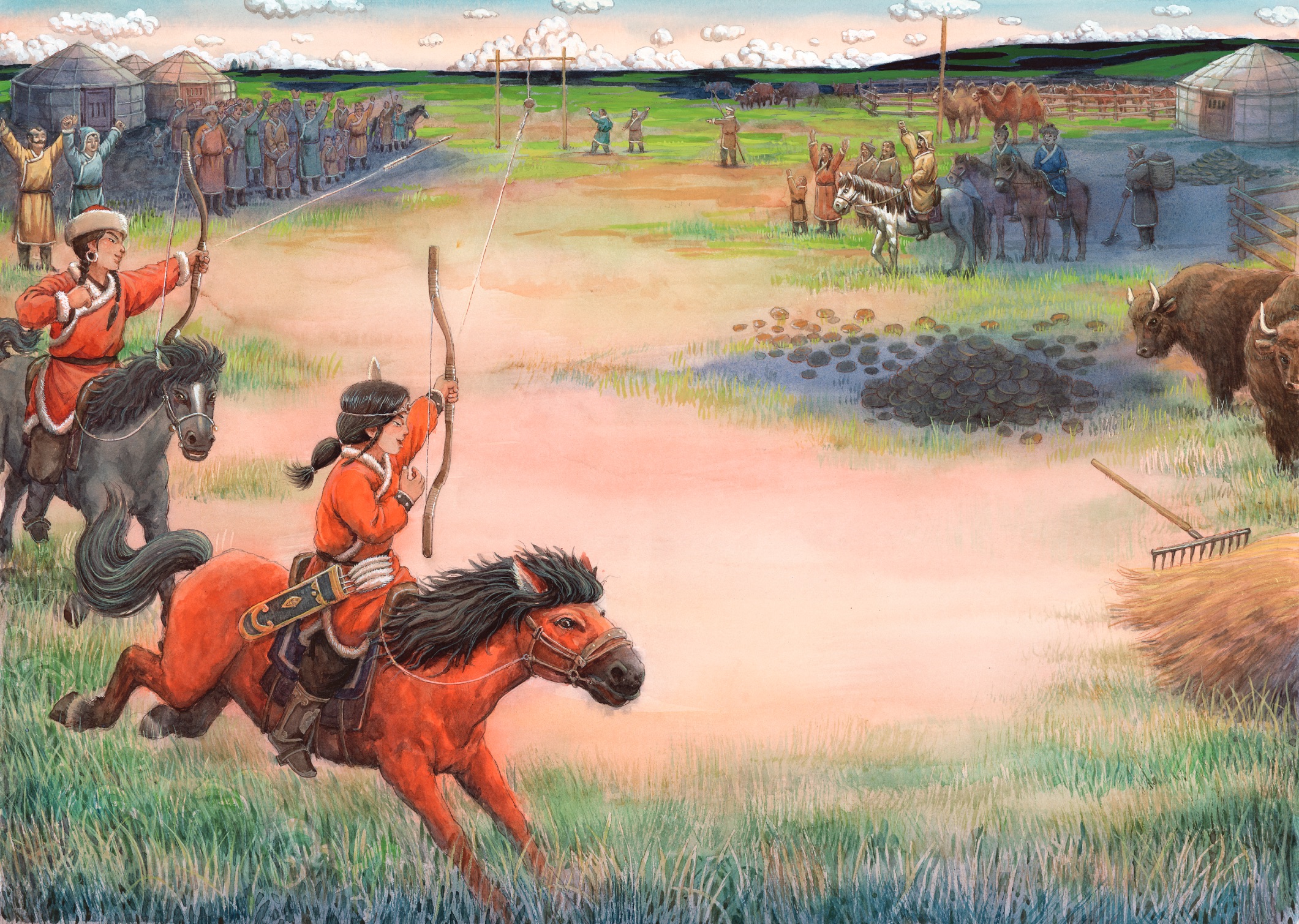 The Great Golden Dragon — selected illustration 15