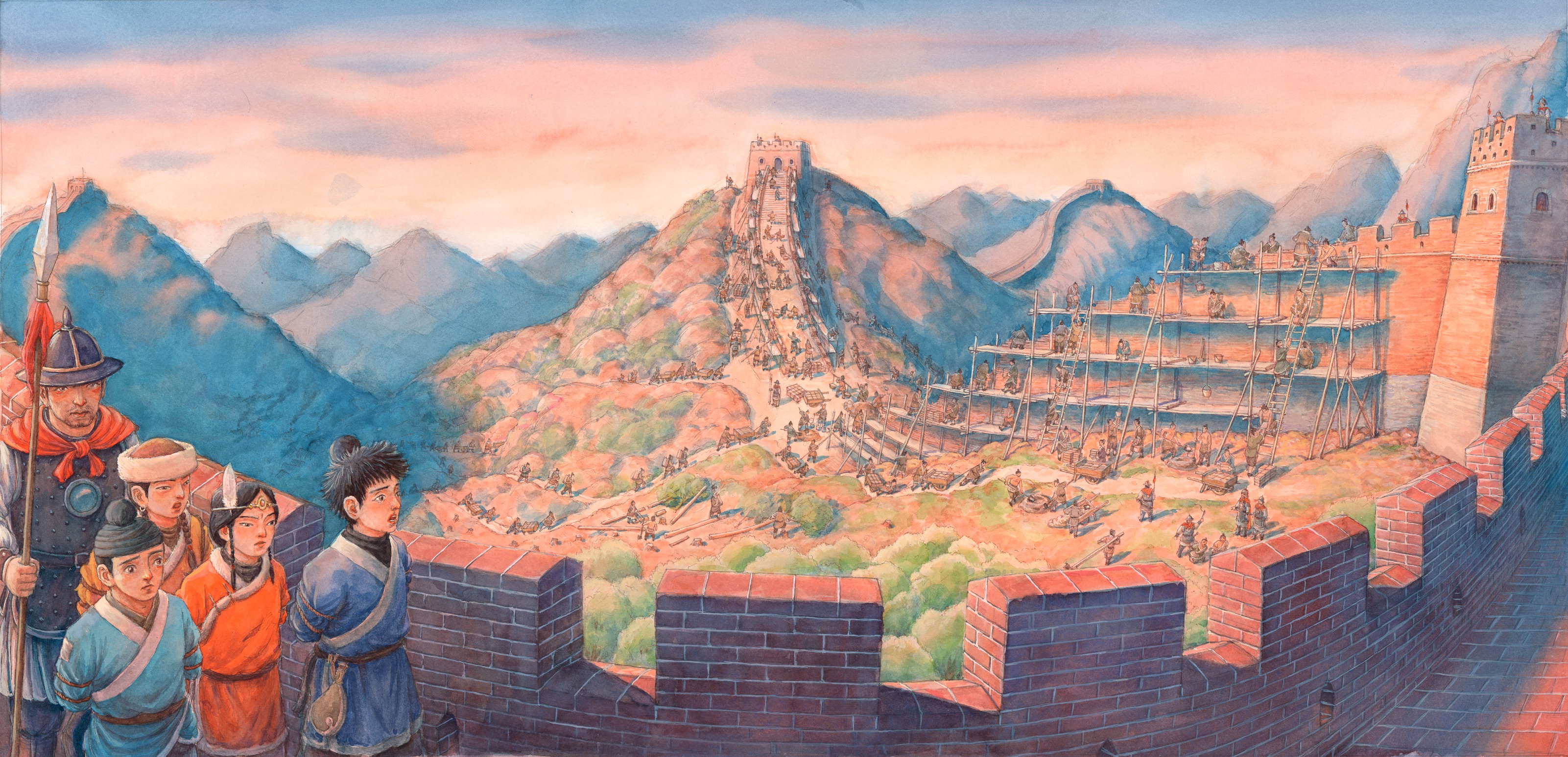 The Great Golden Dragon — selected illustration 16