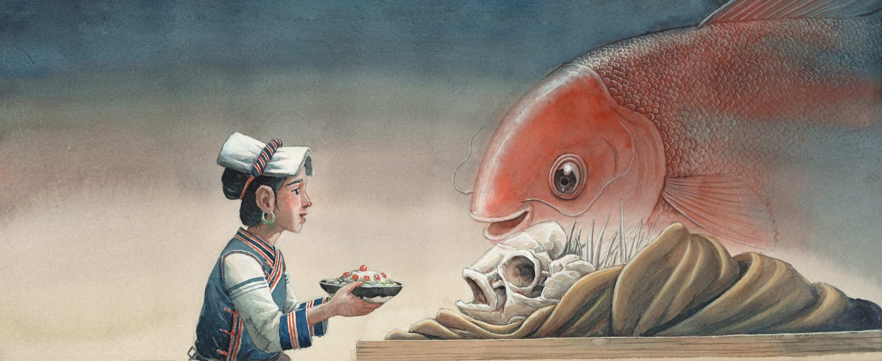 Ye Xian: The Chinese Cinderella — selected illustration 5