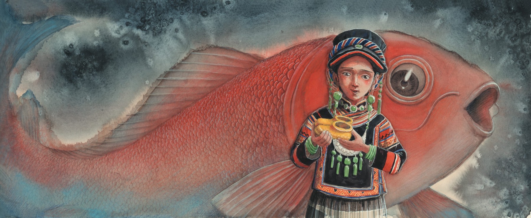 Ye Xian: The Chinese Cinderella — selected illustration 6